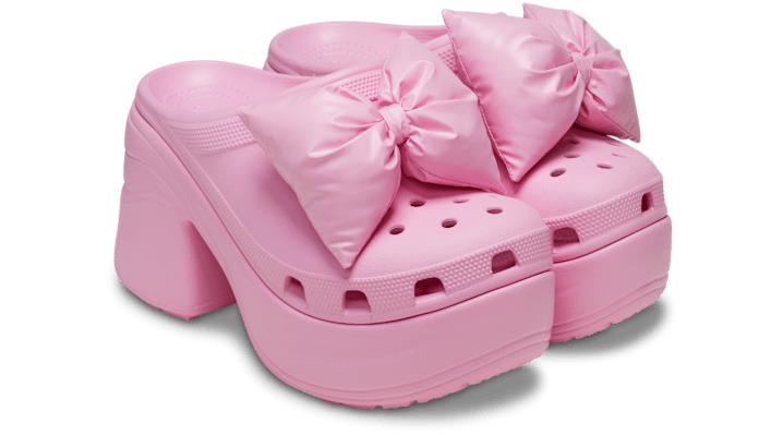 Crocs™ Siren Bow Clog in Pink | Lyst Crocs™ Siren Bow Clog in Pink | Lyst