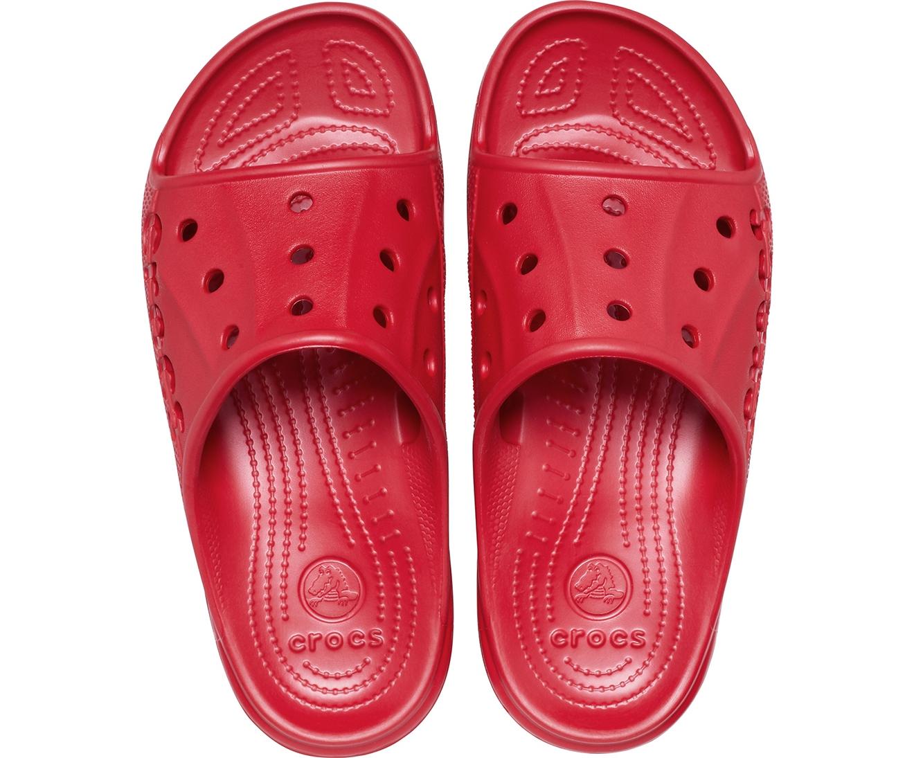 crocs baya slides mens