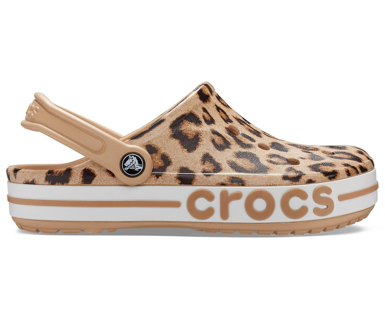 Crocs™ Leopard Bayaband Seasonal Printed Clog | Lyst
