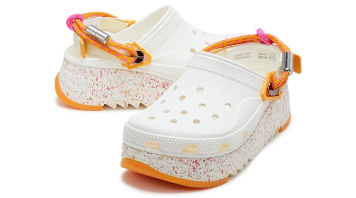 Crocs™ Hiker Xscape Festival Clog; Chalk in Black Lyst