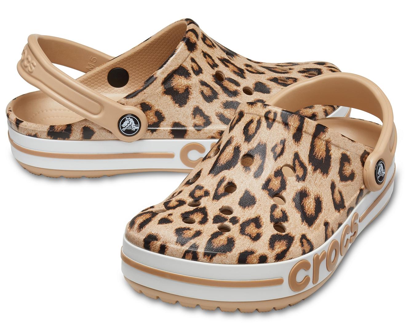 Crocs™ Leopard Bayaband Seasonal Printed Clog | Lyst