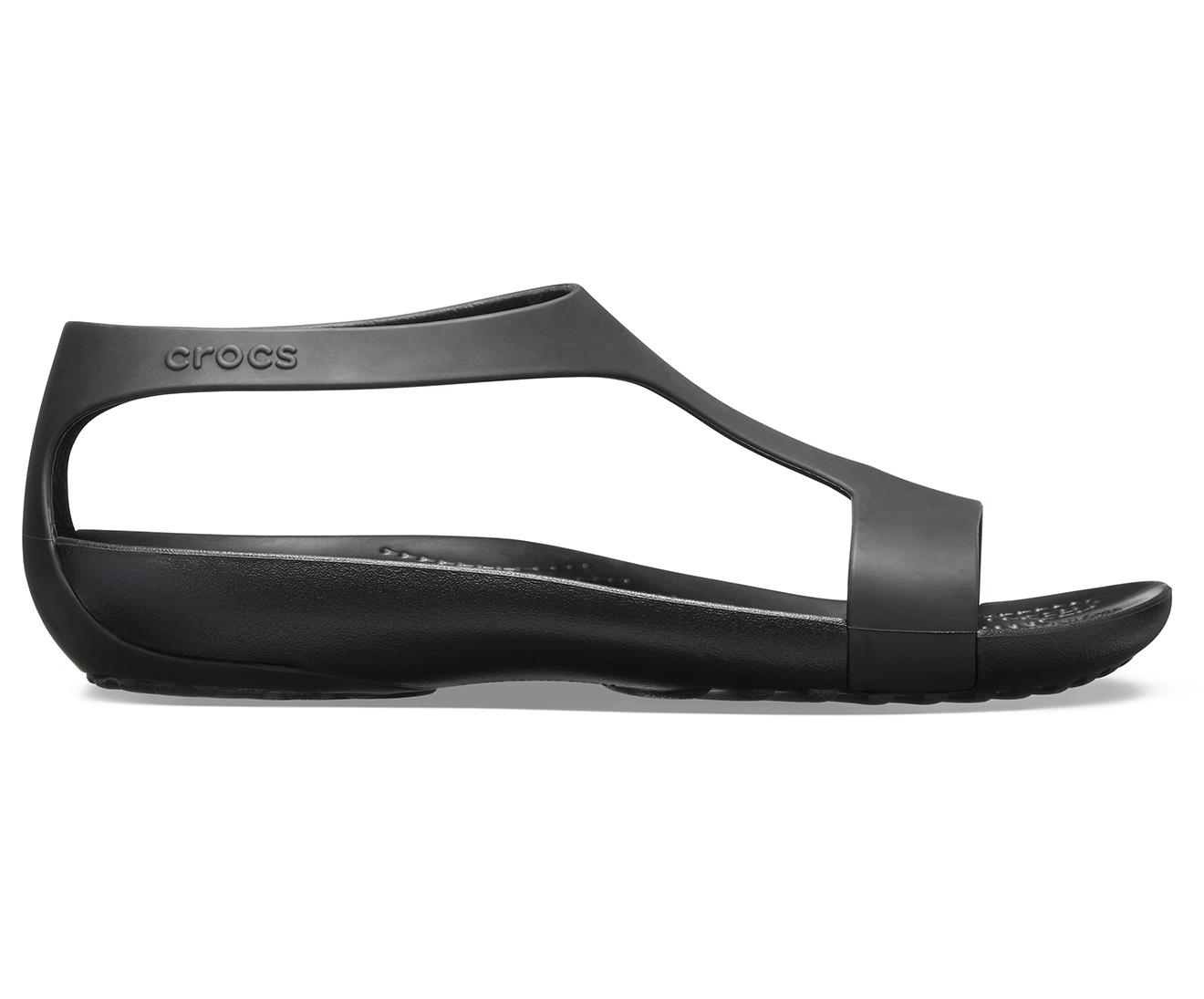 Crocs™ Serena Flip Flop in Black/Black (Black) - Save 60% | Lyst
