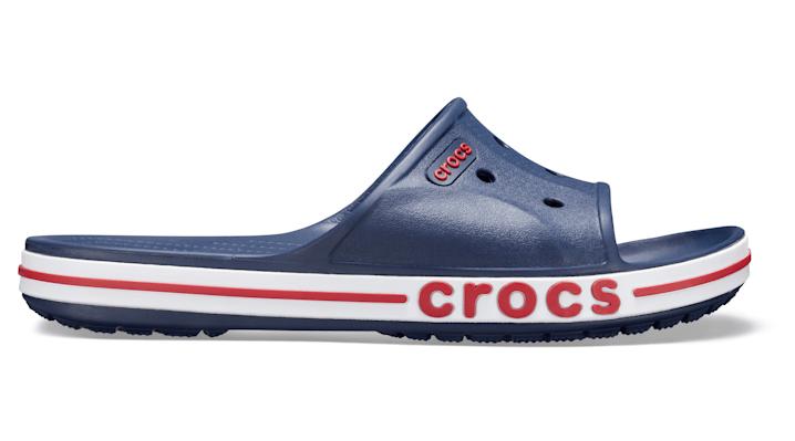 Crocs™ Bayaband Slide in Blue | Lyst