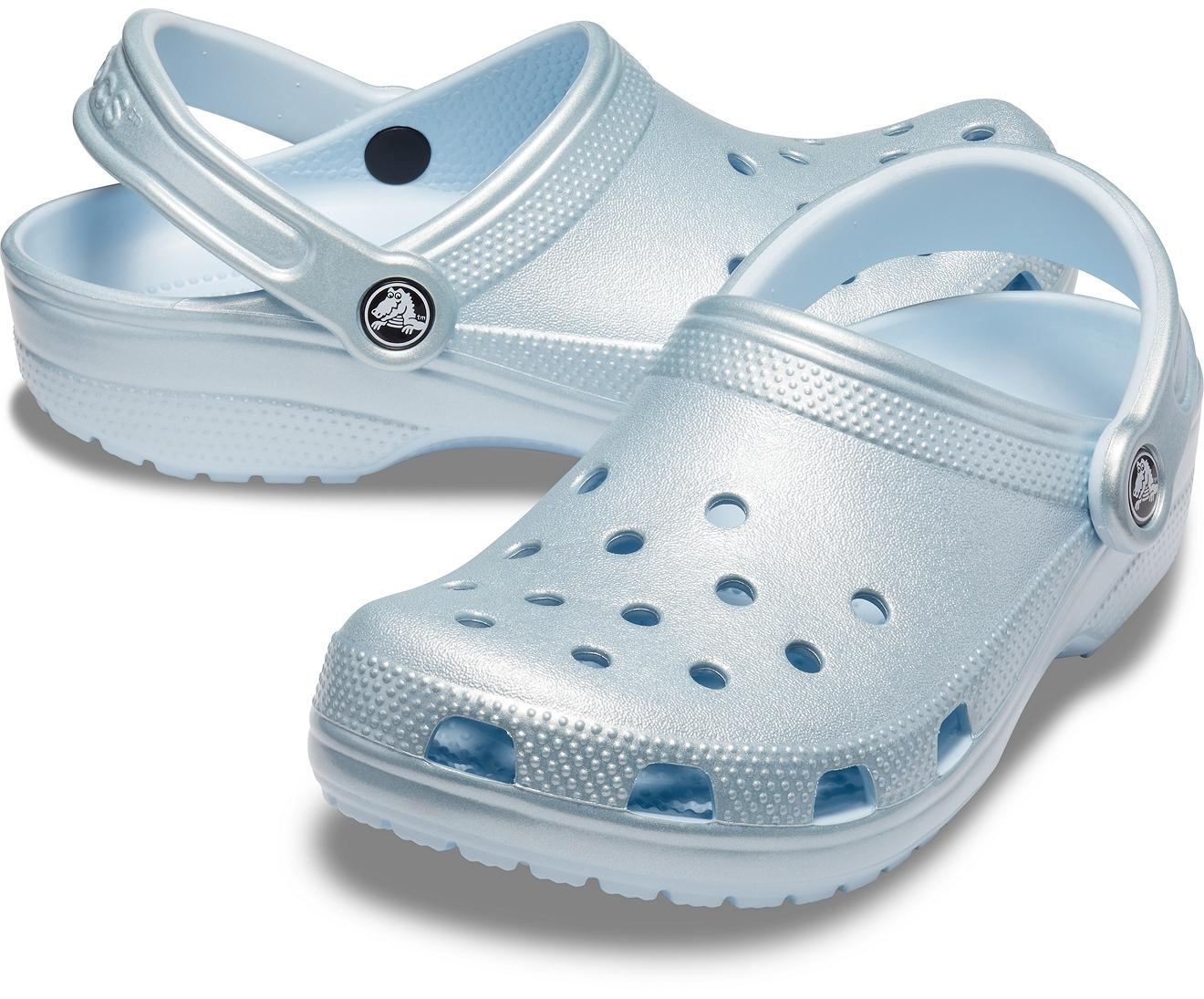 Crocs™ Classic Metallic Clogs in Blau | Lyst DE