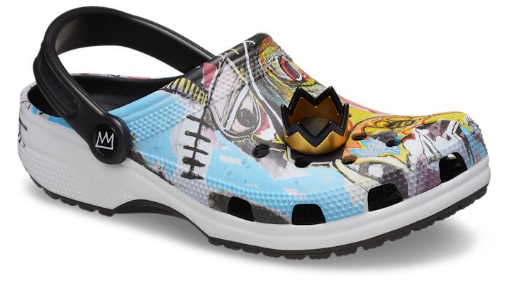 Crocs x Jean-Michel Basquiat ☆ Classic Clog Sandal★ Black Crocs Jean Michel Basquiat Classic Clog Multi Sandals