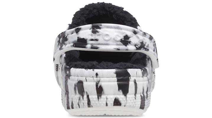 crocs baya printed lined clog