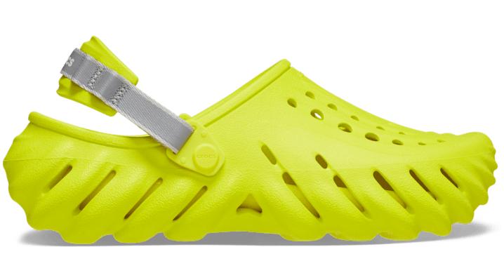 Crocs™ Echo Reflective Backstrap Clog; Acidity in Yellow  display picture 1