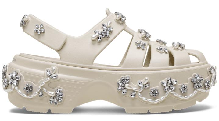 Crocs Simone Rocha Wmns Fisherman Stomp Stucco クロックス Simone Rocha - Stomp Fisherman