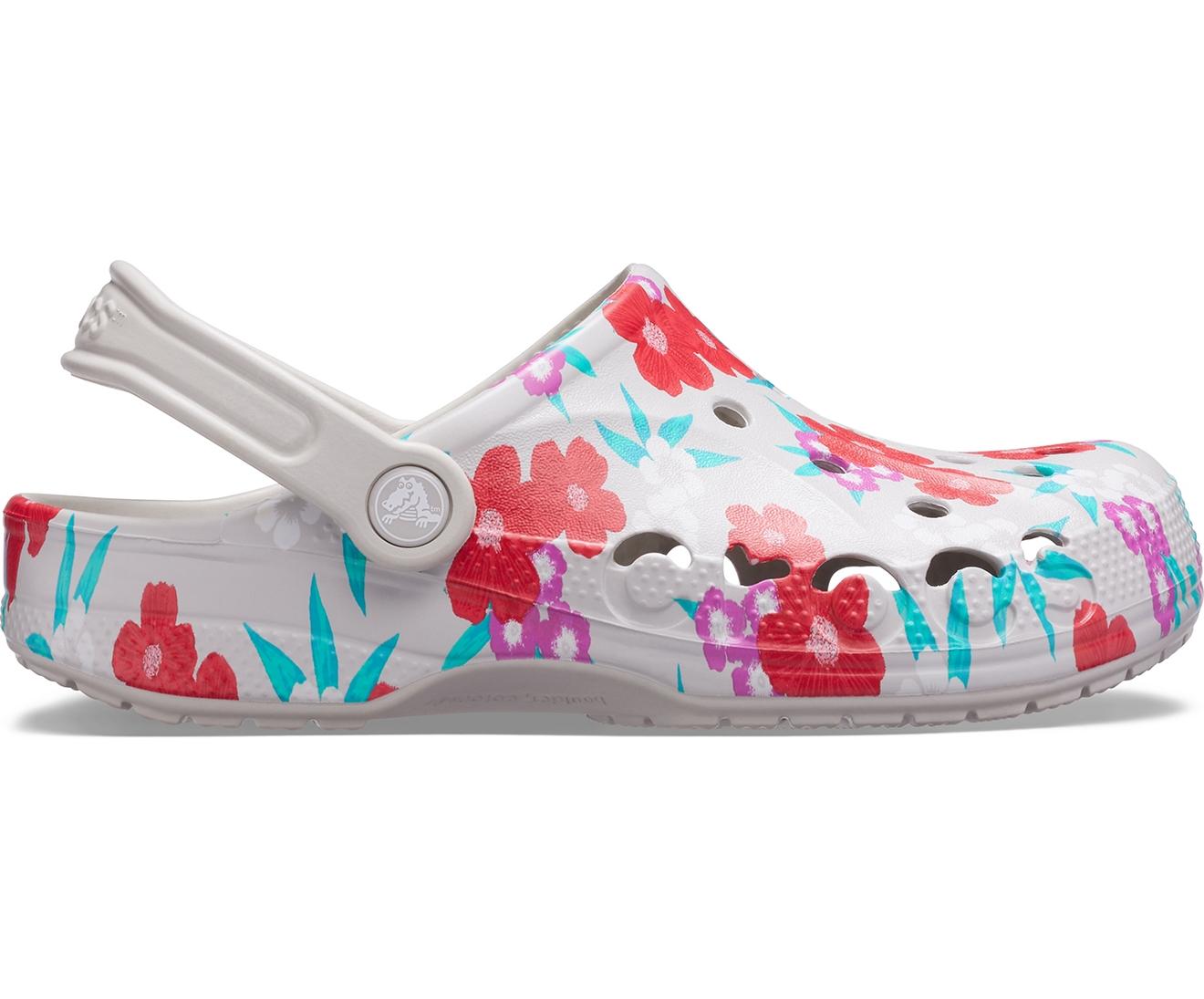 Crocs™ Tropical Floral / Pearl White Baya Printed Clog | Lyst