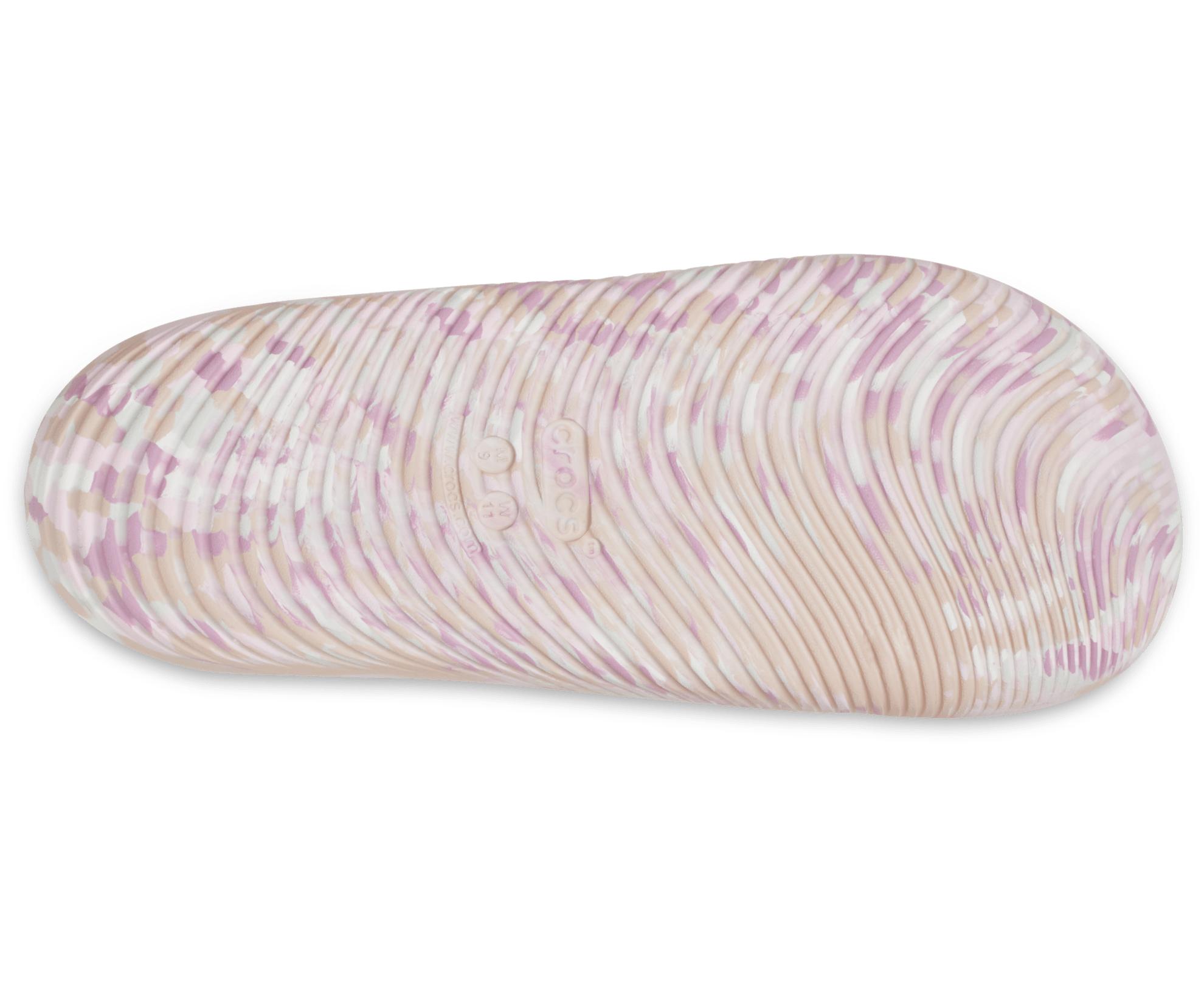 Crocs™ Mellow Recovery Marbled Slide; Quartz in Black | Lyst