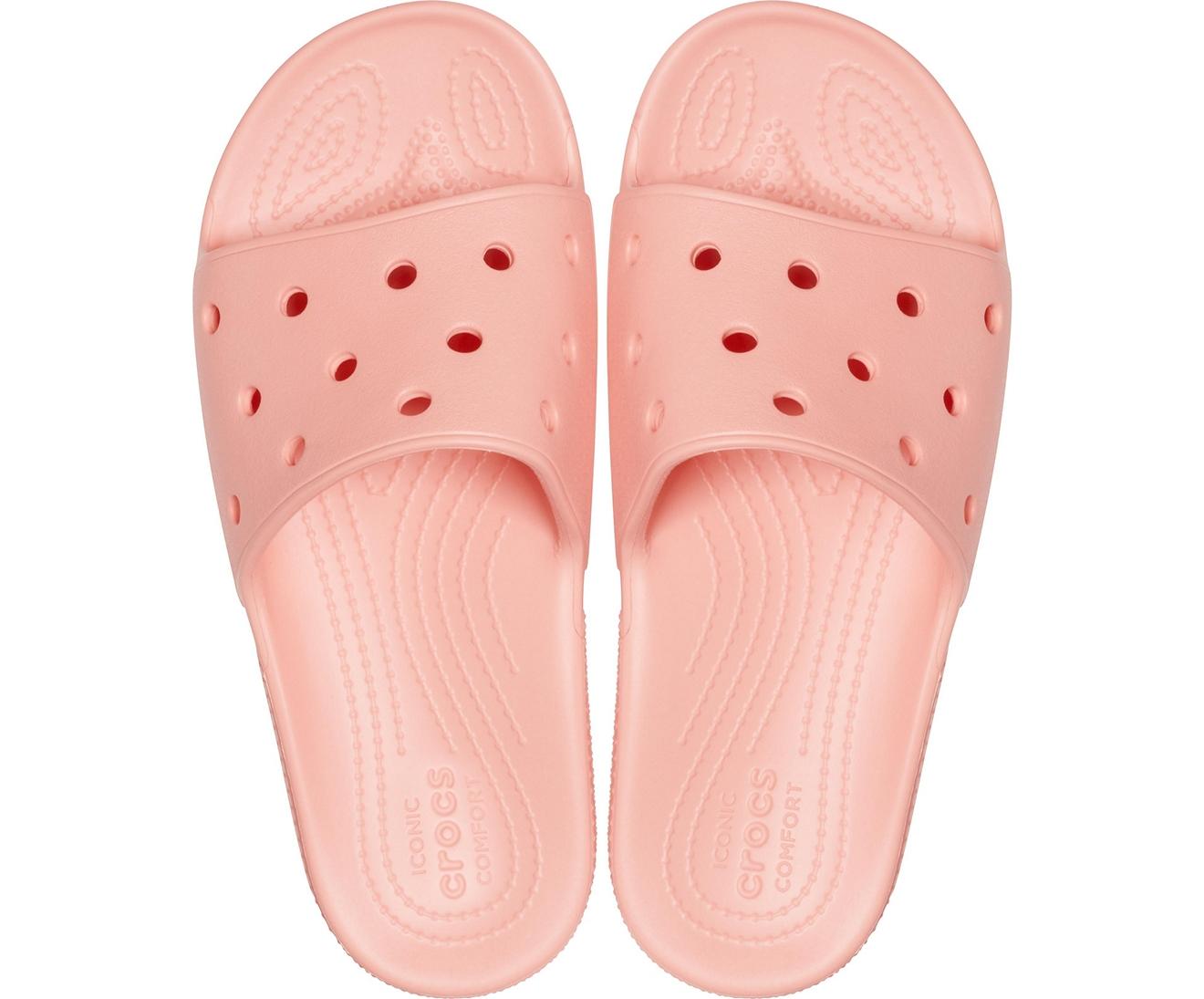 Crocs™ Melon Classic Slide in Pink | Lyst