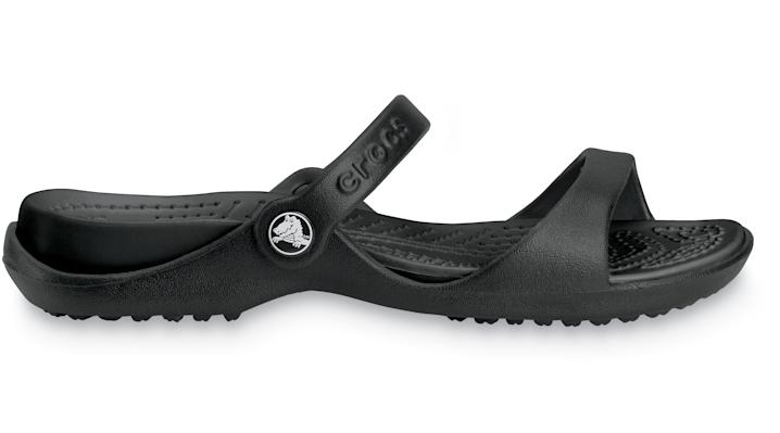 Crocs™ Women's Cleo Sandal in Black | Lyst Canada