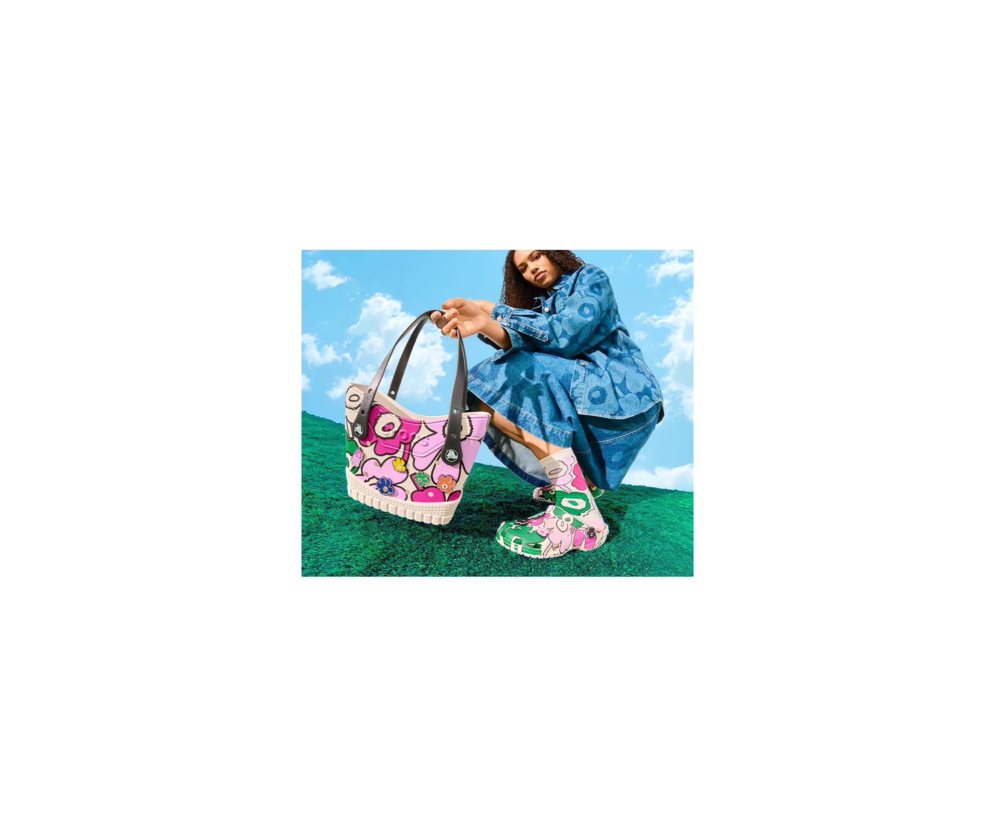 Crocs™ Classic Marimekko Medium Tote; Multi in Black | Lyst