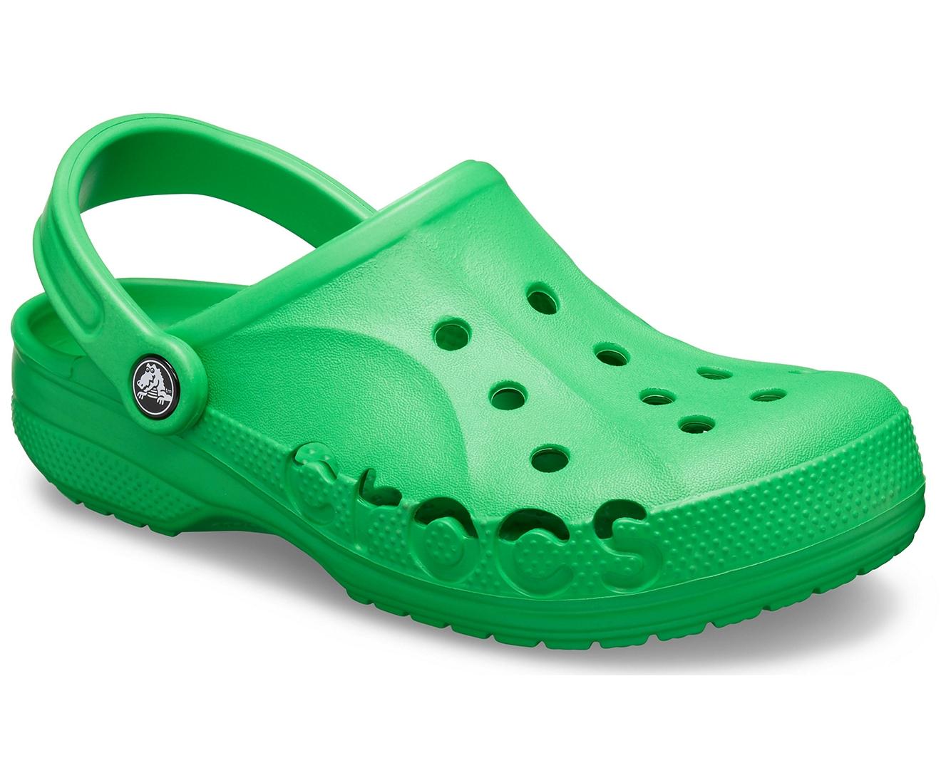 crocs grass green