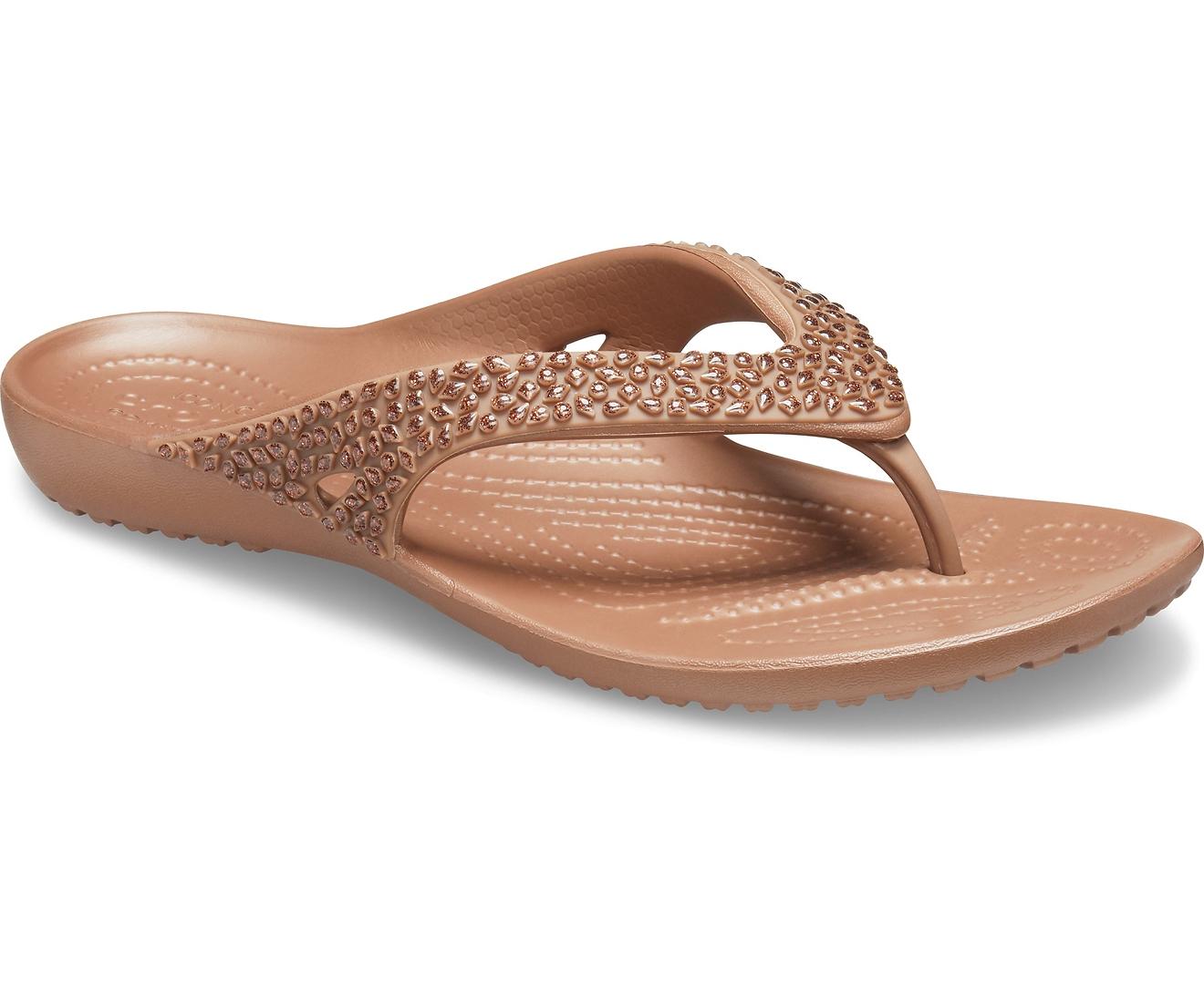 NEW Crocs Kadee II Embellished Flip W Women Sandalsslipper