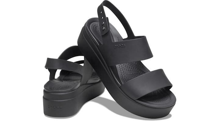 crocs wedge heels