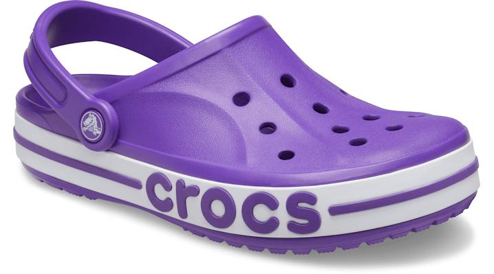 Crocs™ Neon Purple / White Bayaband Clog for Men | Lyst