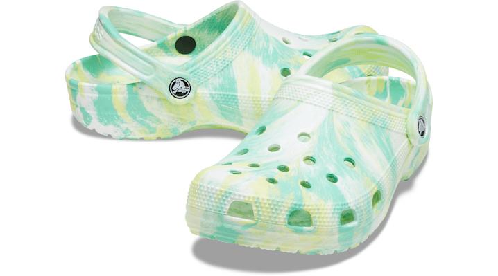 Crocs™ Classic Marbled Clog in Green | Lyst