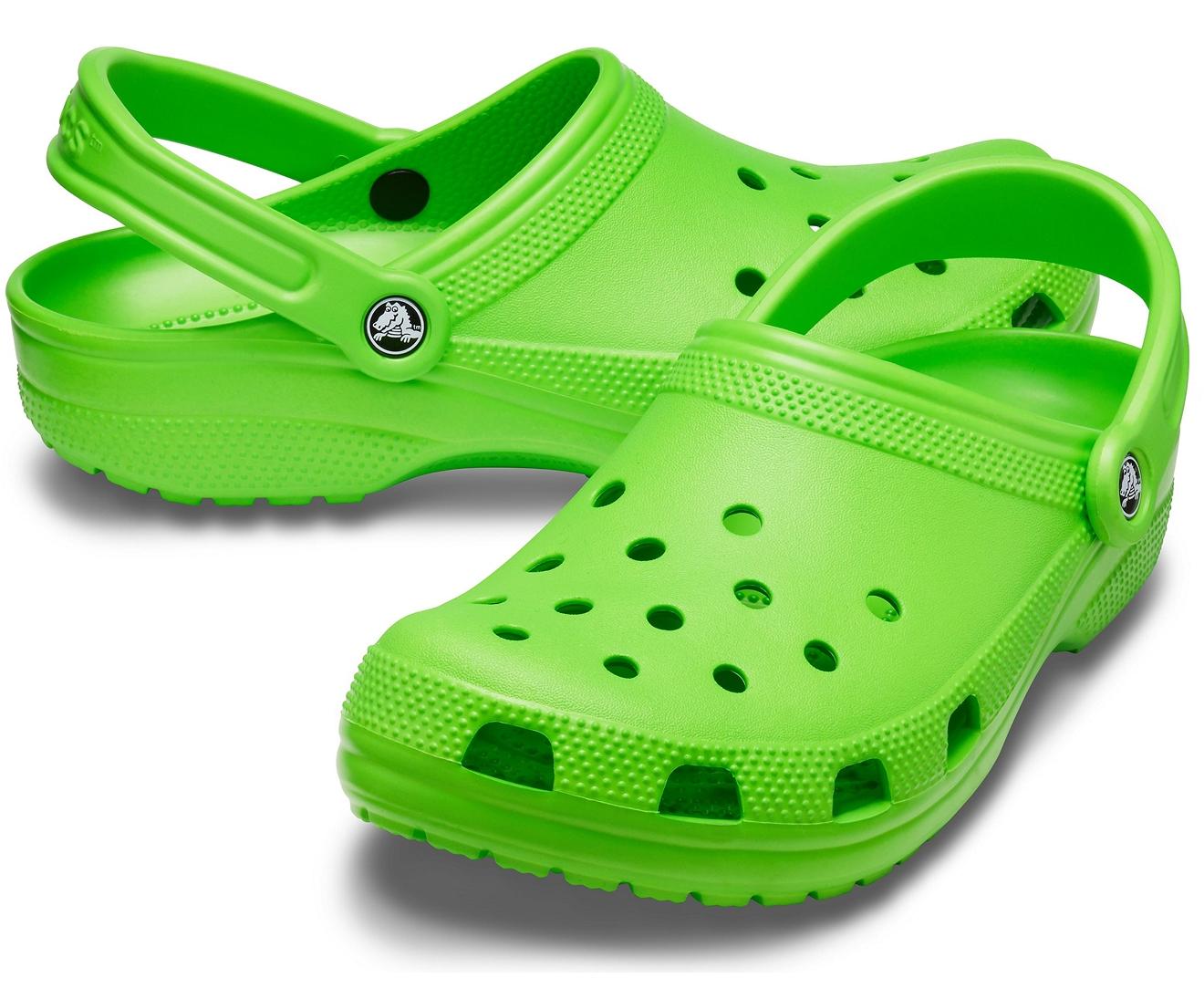 Crocs™ Classic Green Clogs | Lyst