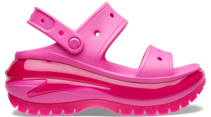 Crocs™ Mega Crush Sandal in Pink | Lyst