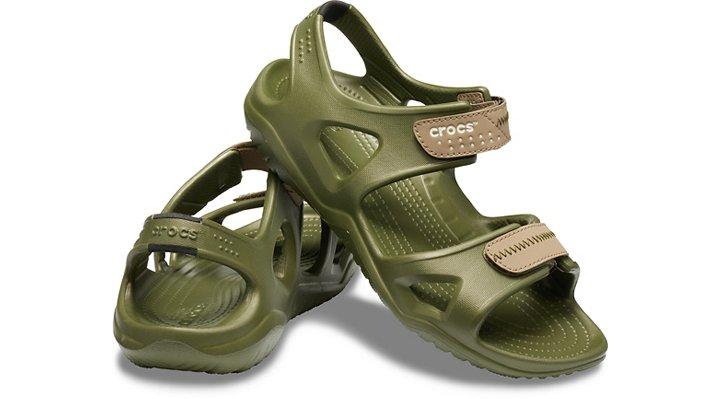 Crocs™ Swiftwater River Sandal in Green for Men | Lyst