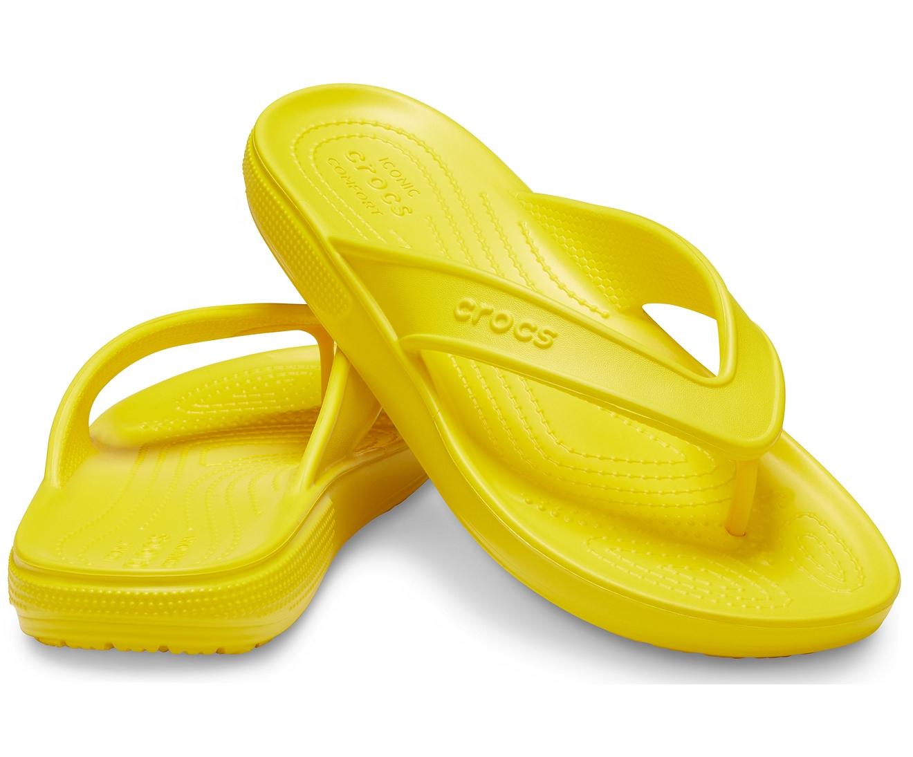Crocs™ Lemon Classic Ii Flip in Yellow Lyst