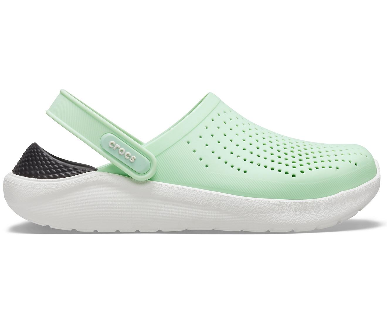 Crocs™ Neo Mint / Almost White Literide Clog in Green - Lyst