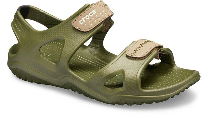 Crocs™ Swiftwater River Sandal in Green for Men | Lyst
