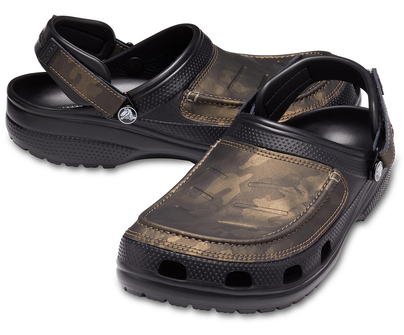 Crocs™ Yukon Vista Camo Clog in Black 
