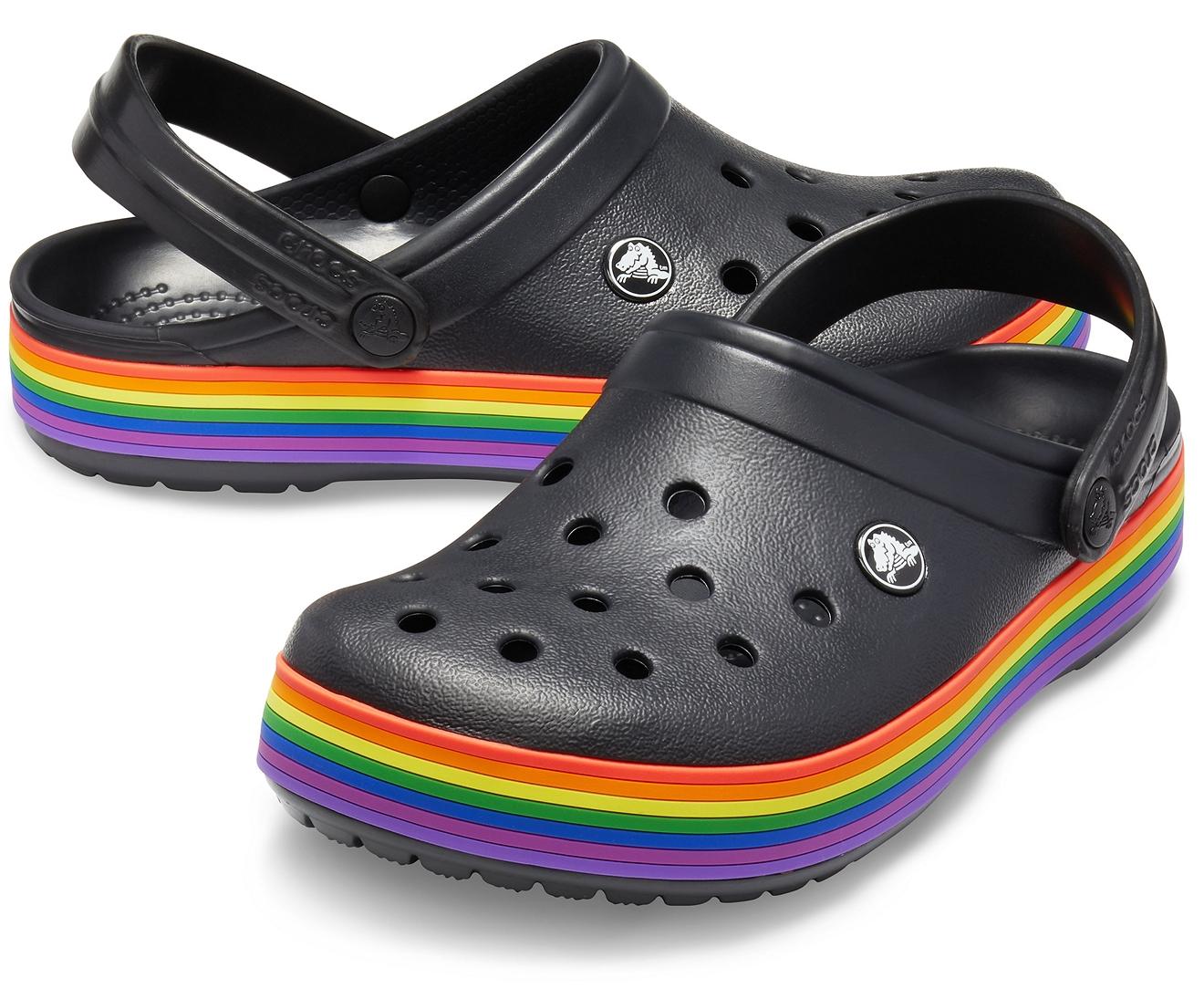 Crocs Unisex Crocband Rainbow Clog 