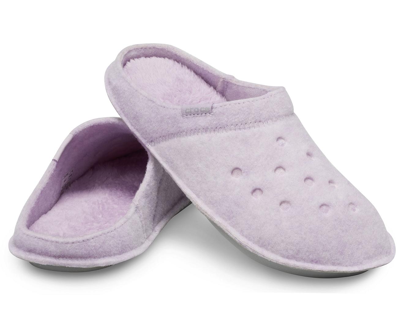 classic luxe lined slipper