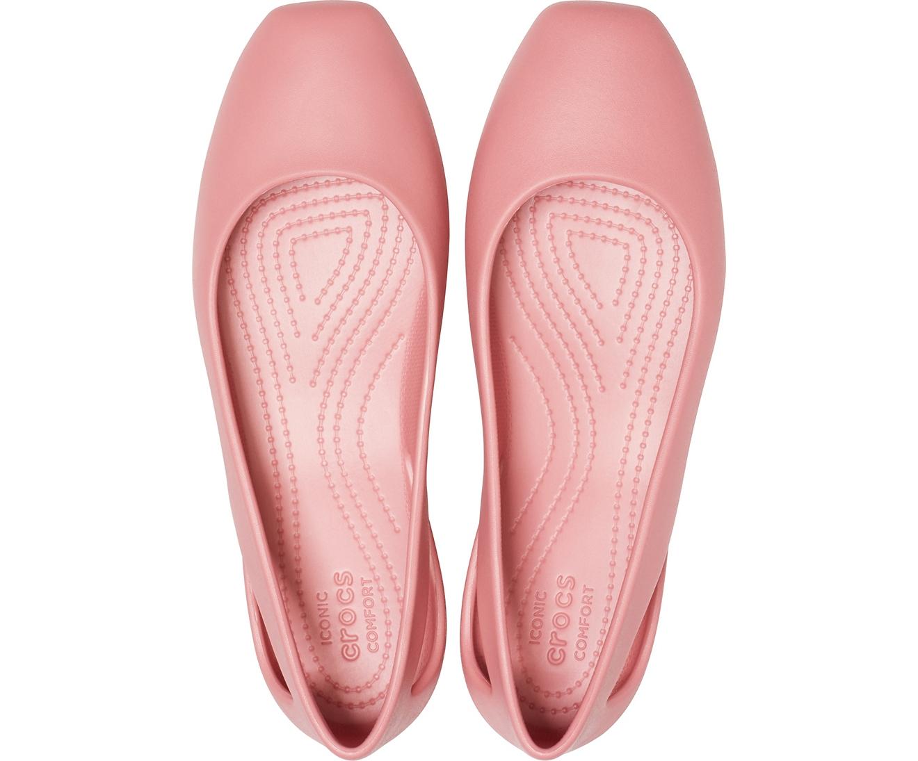 omfatte Bugsering knude Crocs™ Sloane Flat in Pink | Lyst