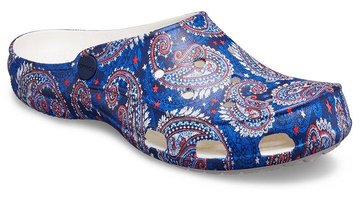 vera bradley crocs navy floral