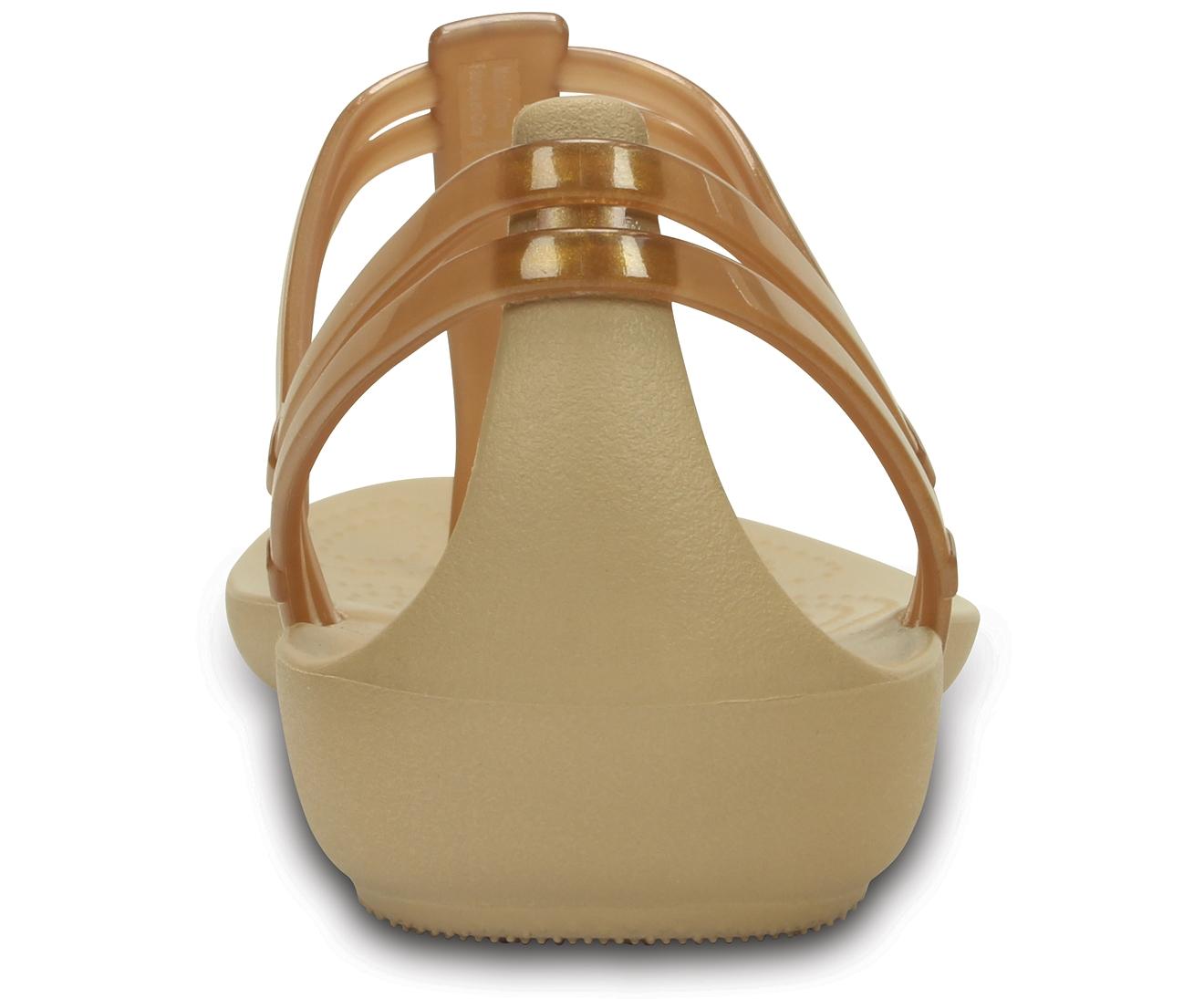 croc isabella t strap sandals