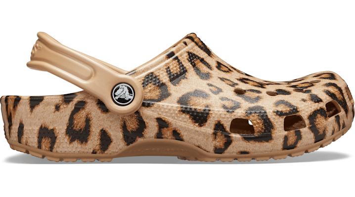 classic leopard print crocs