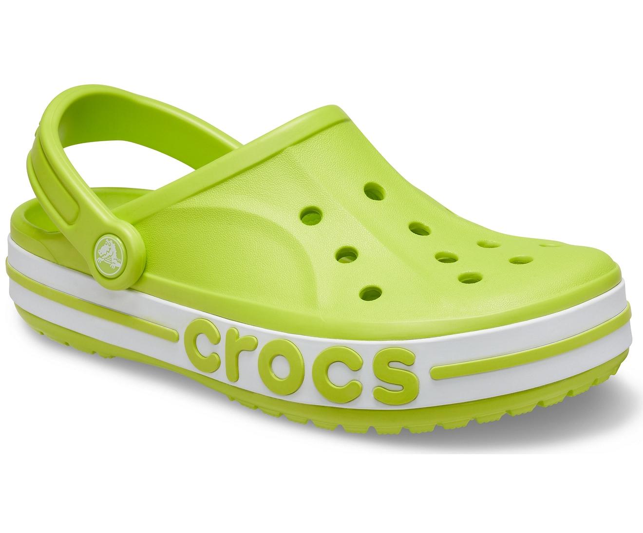 Crocs™ Lime Punch / White Bayaband Clog in Green for Men Lyst