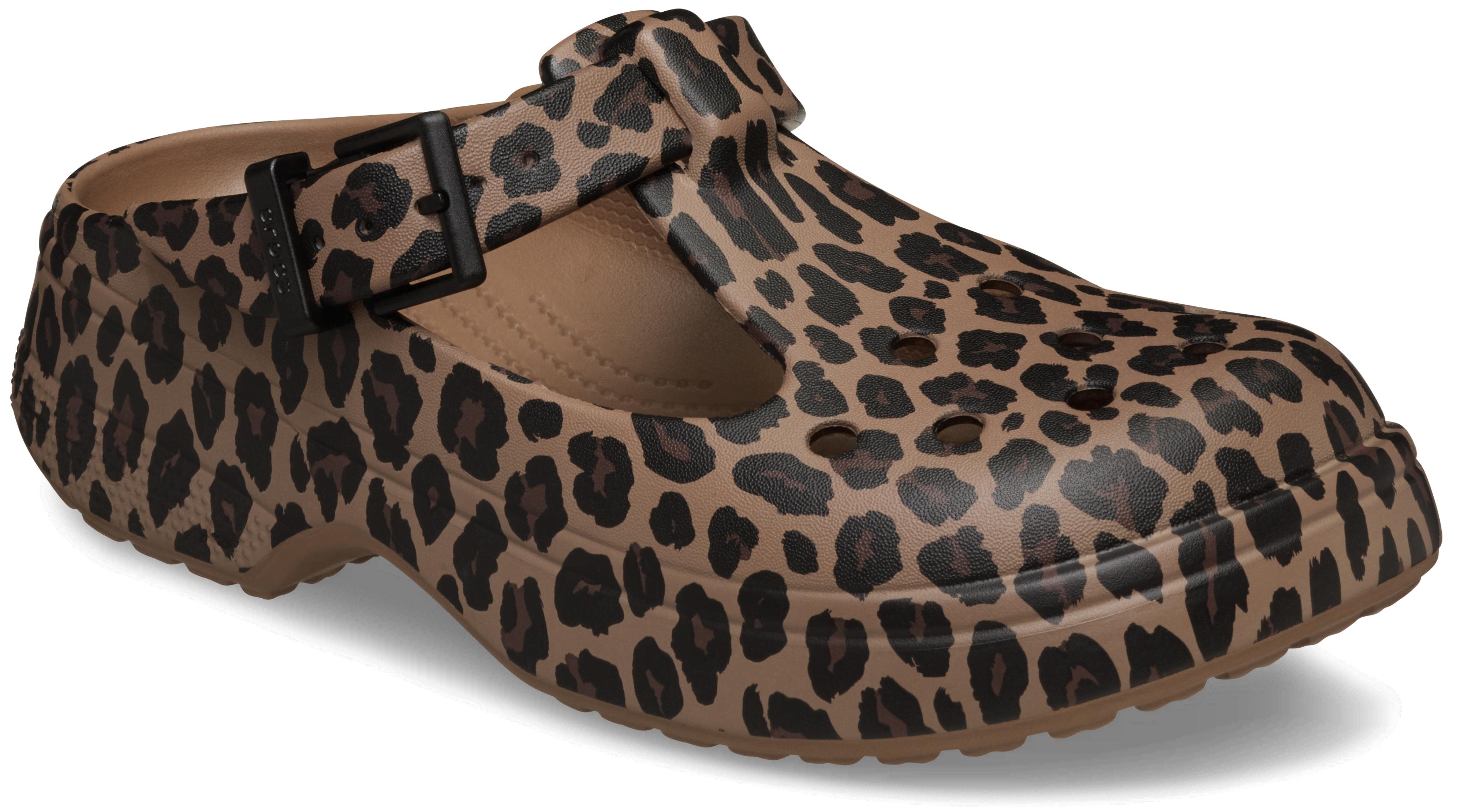 Crocs™ Classic Mary Jane Animal in Black Lyst UK