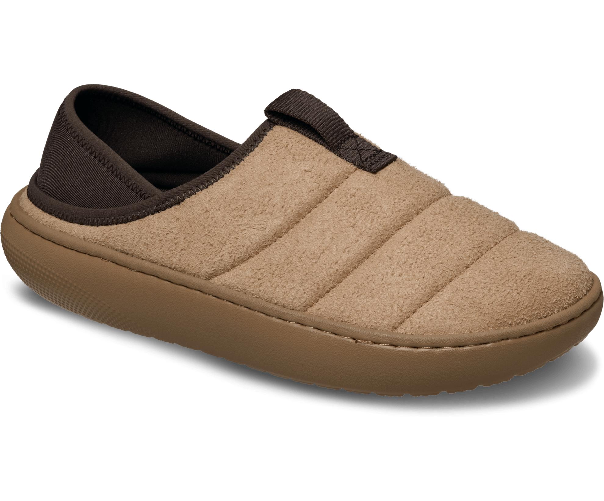 Crocs™ Classic Vegan Suede Moc in Black | Lyst