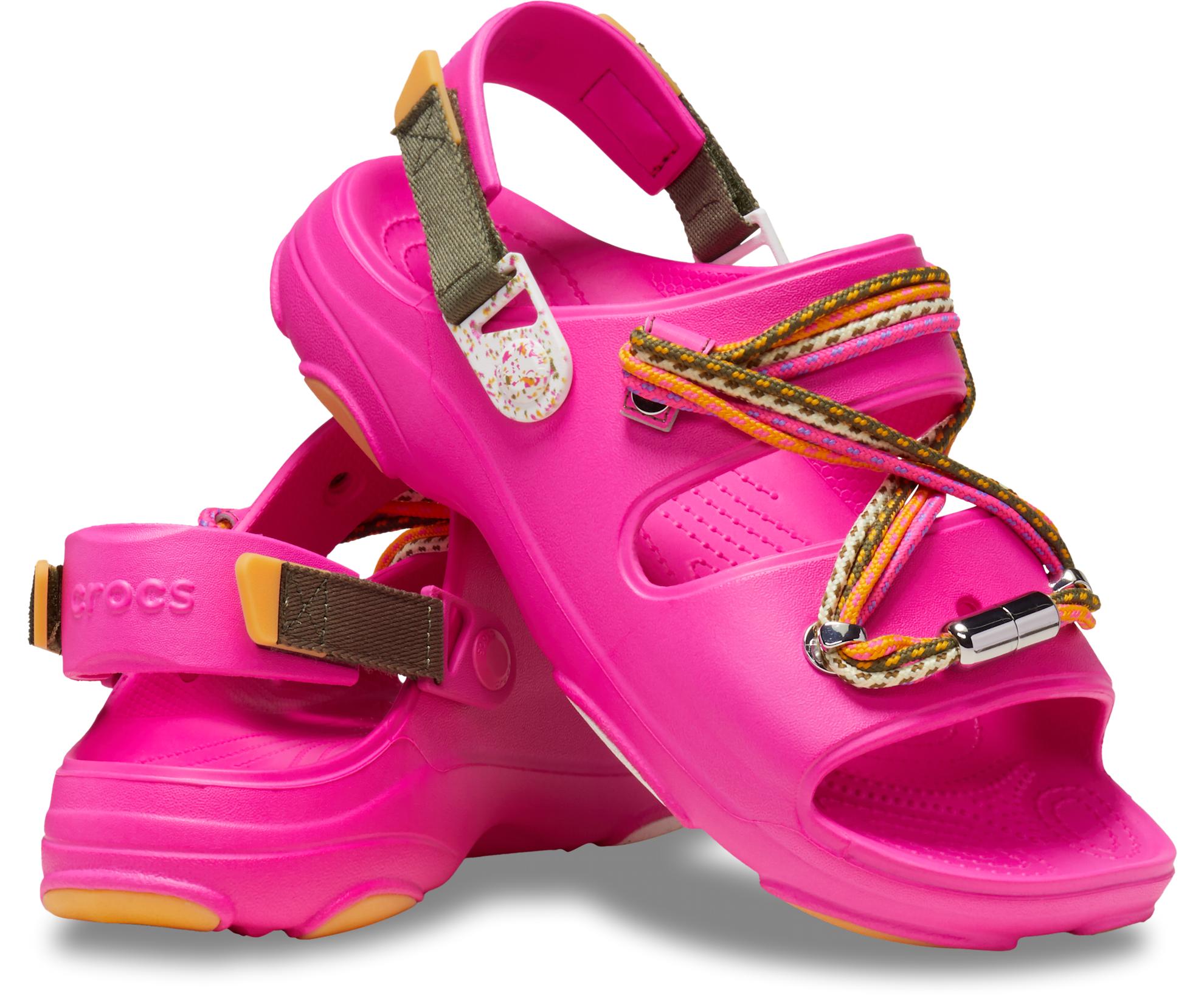 Crocs All-Terrain Festival Sandals Pink 210421-6TX Size Mens 11 Size Womens 13 Crocs™ All-Terrain Festival Sandal; Crush Multi in Pink | Lyst main image 2