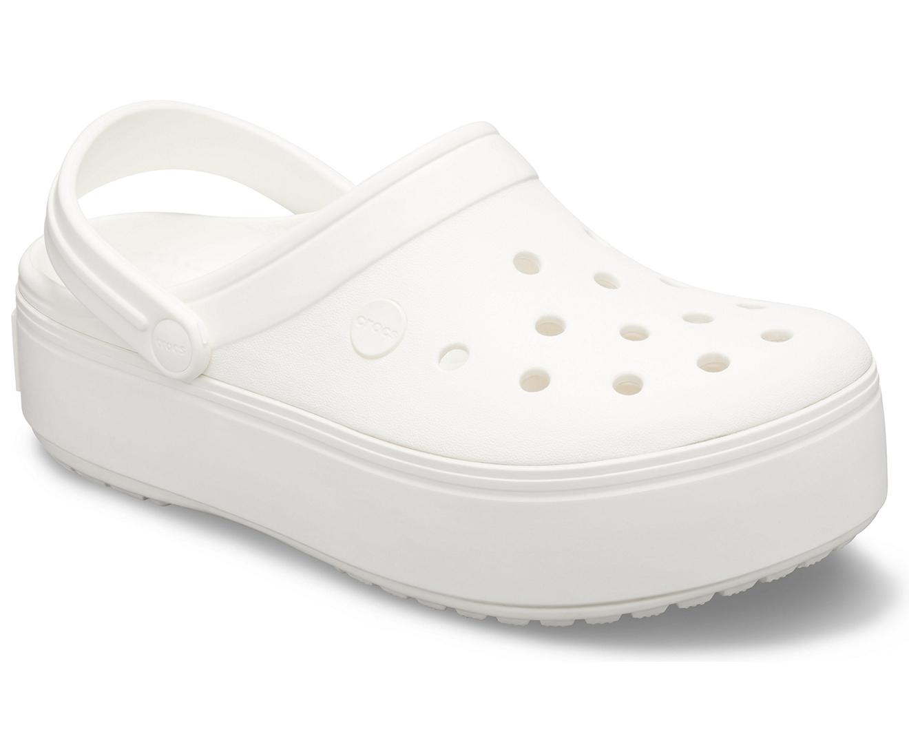platform crocs white Online shopping 