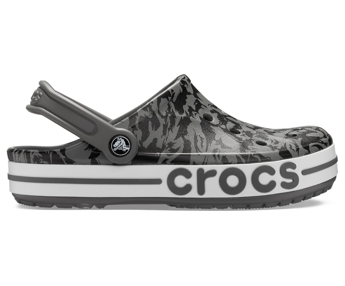 Crocs bayaband grey sale