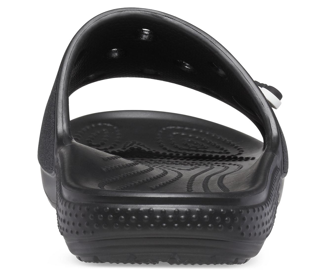 black glitter crocs journeys