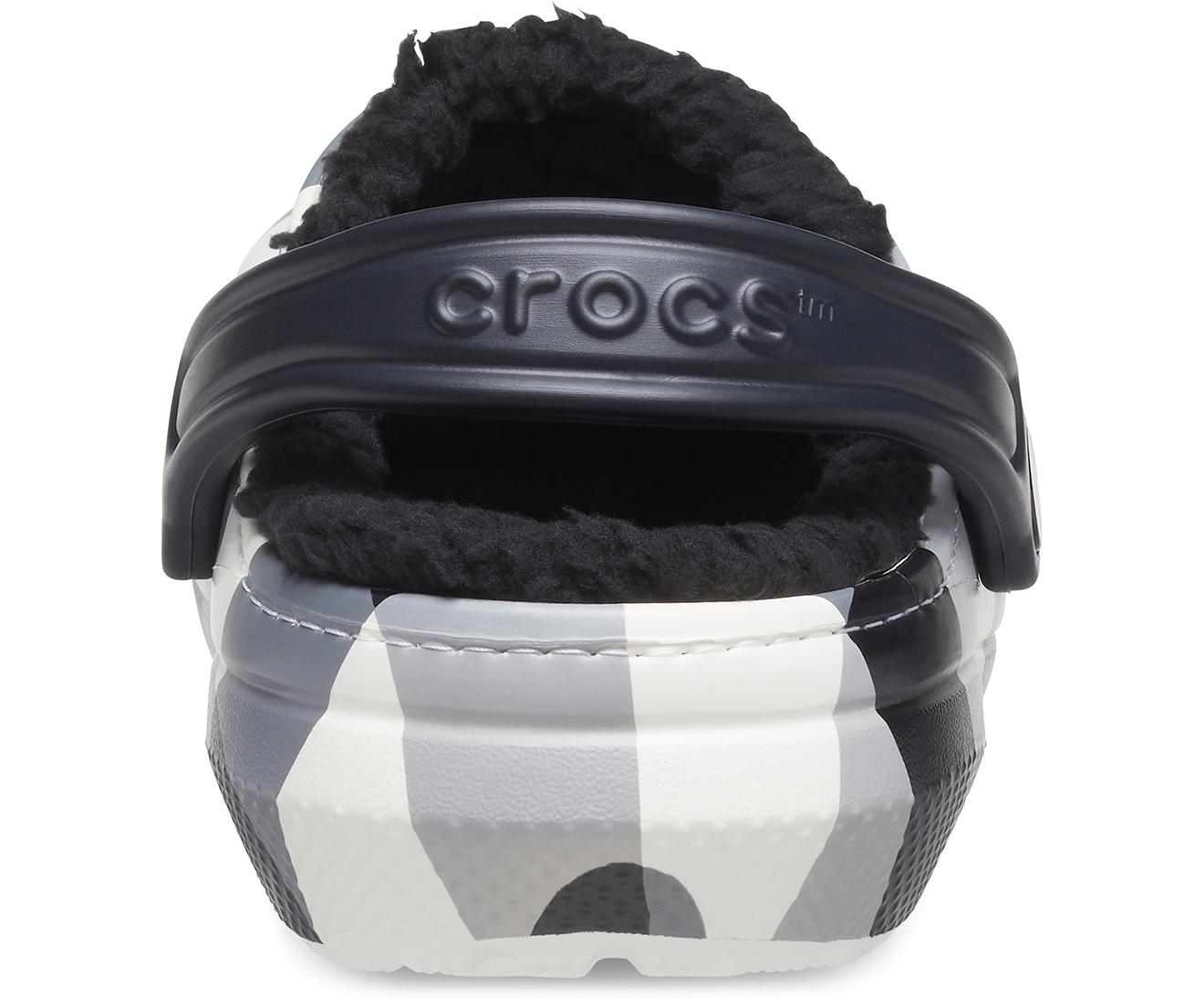 Crocs™ White / Black Classic Lined Plaid Clog for Men Lyst