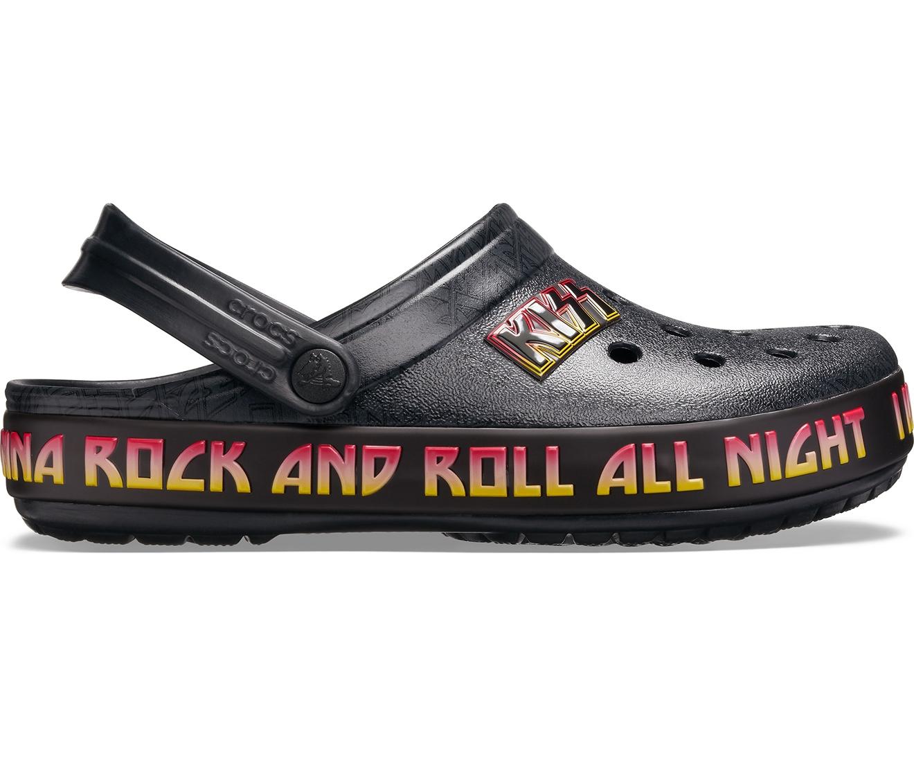 Kiss Rock And Roll Over Crocs - Growkoc