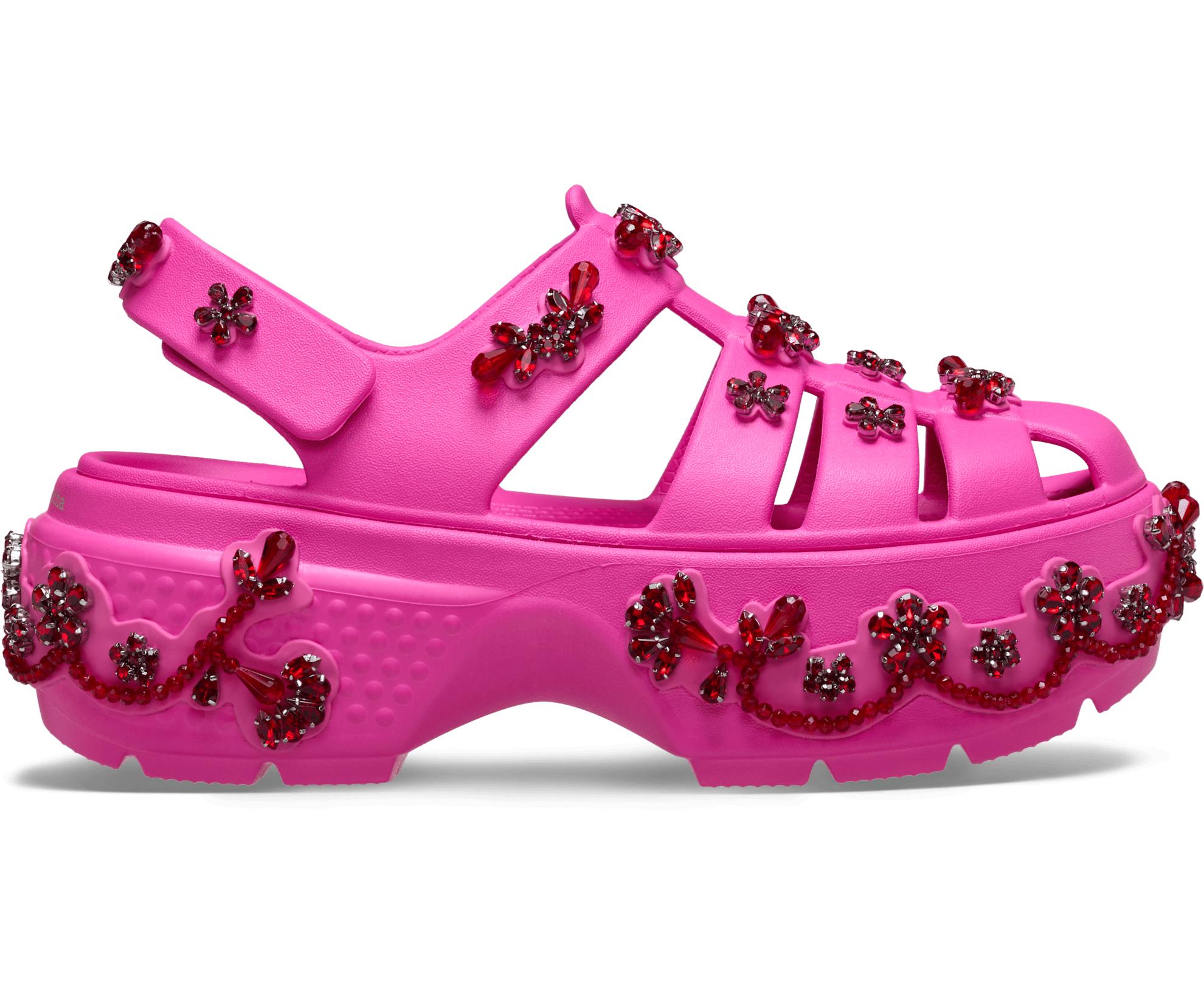 Crocs™ Simone Rocha X Stomp Fisherman; Electric in Pink | Lyst