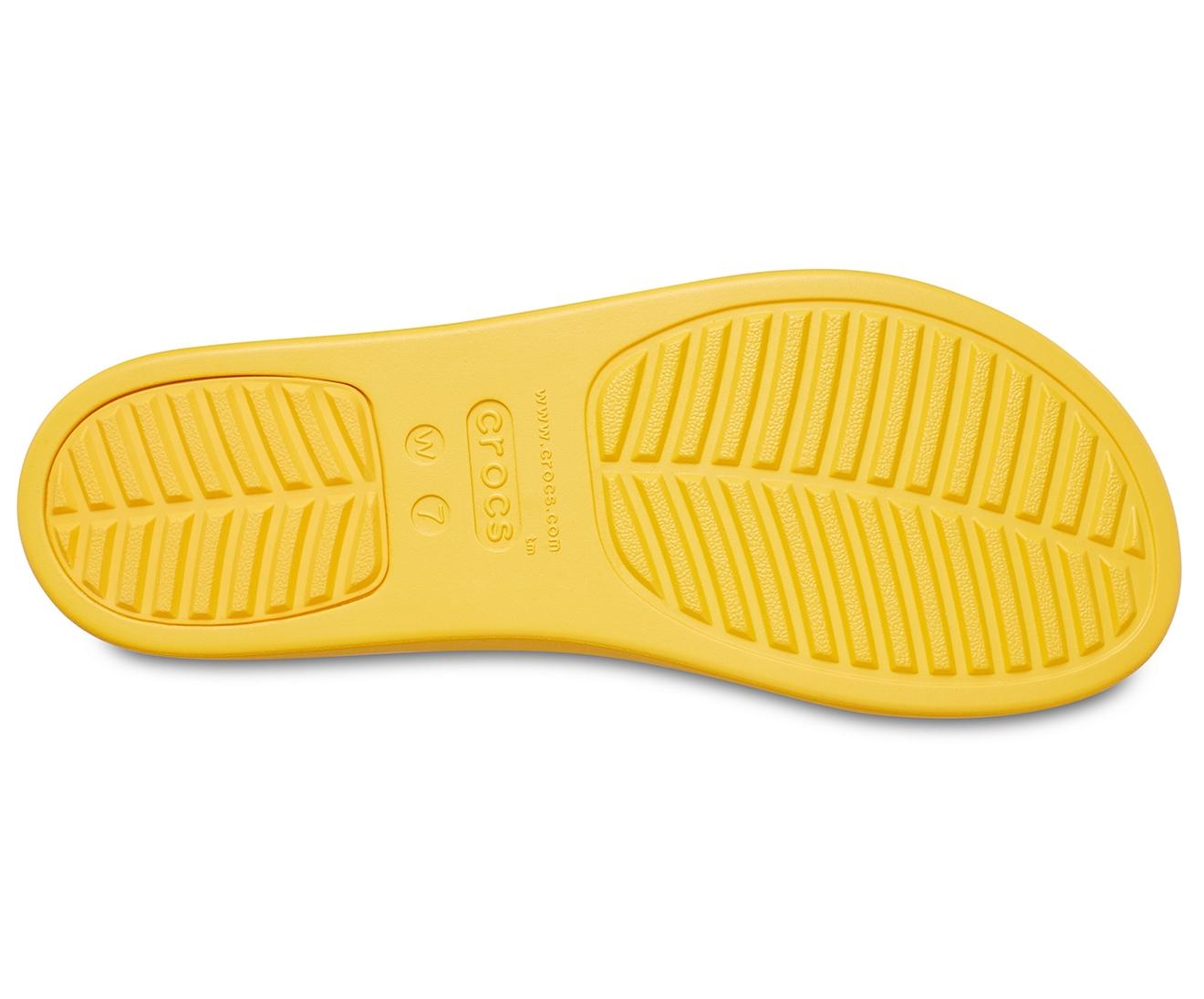 Crocs™ Women's Brooklyn Low Wedge in Yellow | Lyst