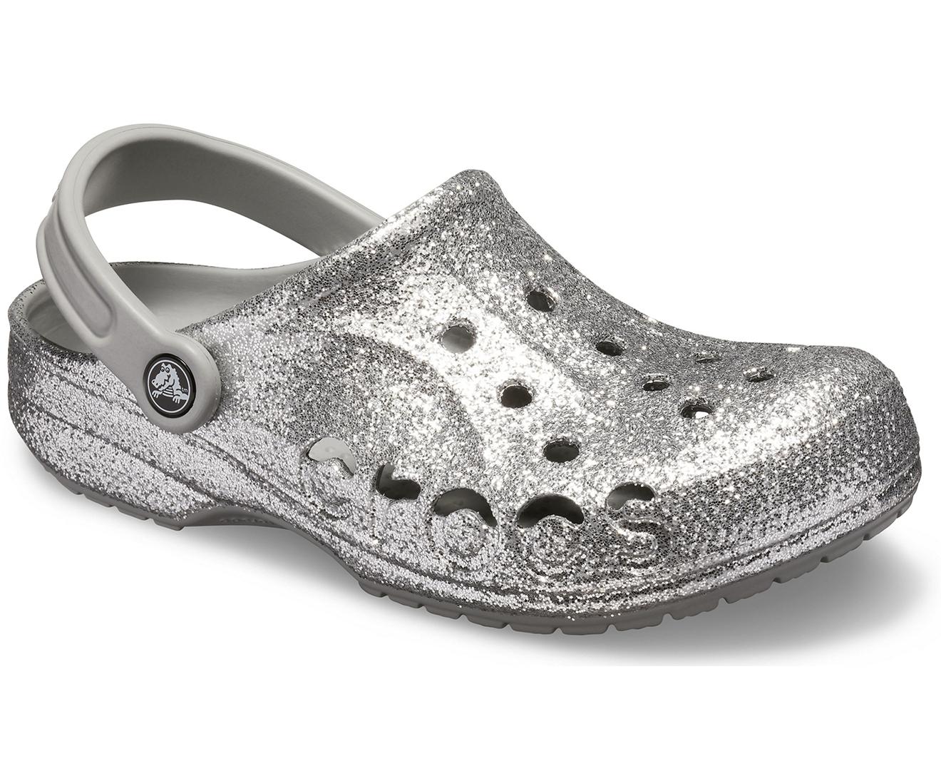 glitter crocs for adults