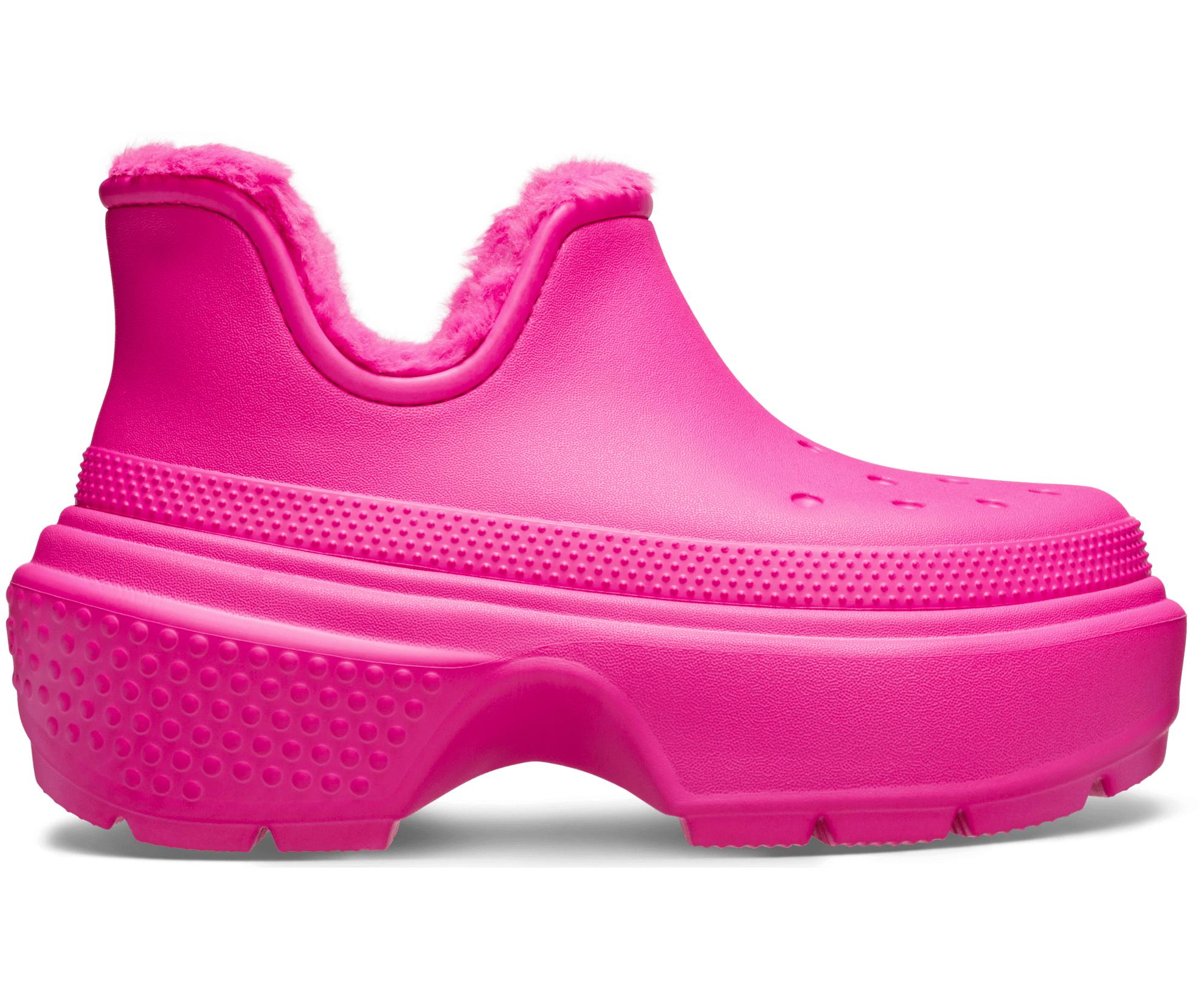 Crocs™ Stomp Shorty Boot in Pink | Lyst