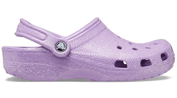 Crocs™ Classic Glitter Clog in Purple | Lyst