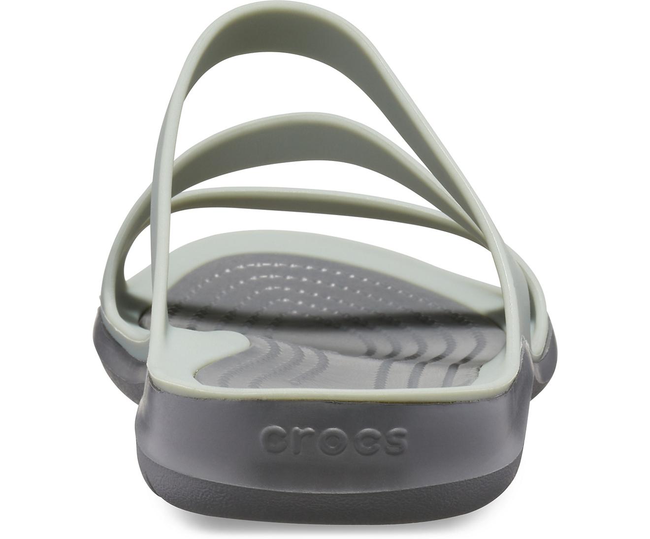 crocs dusty green